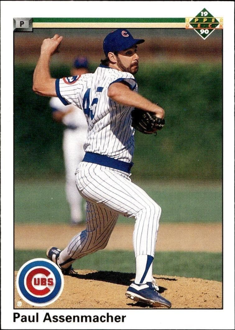 1990 Upper-Deck Paul Assenmacher #660 trading card