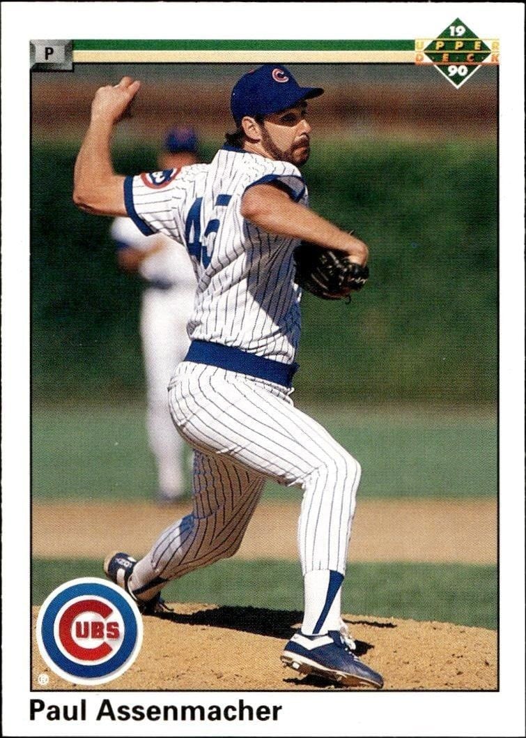 1990 Upper-Deck Paul Assenmacher #660 trading card