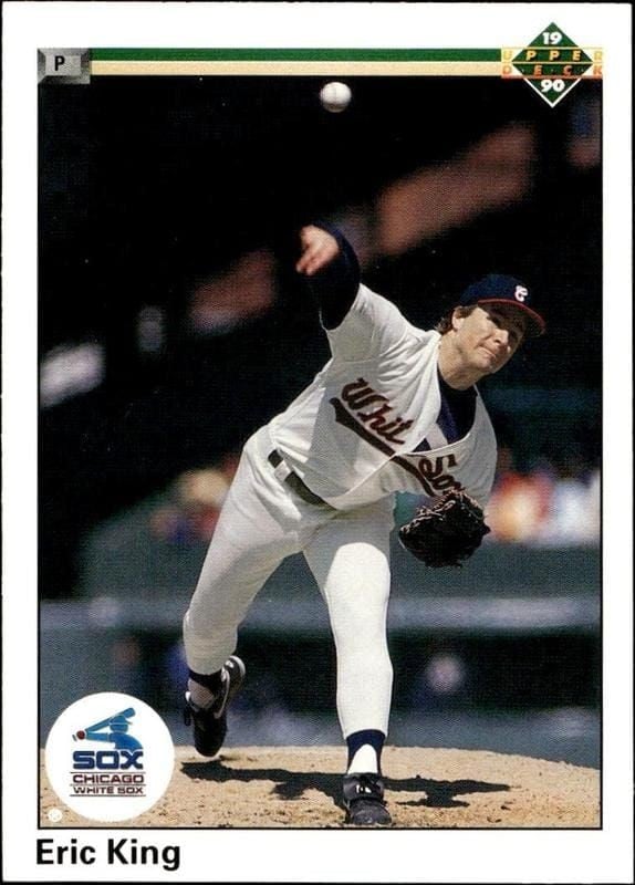 1990 Upper-Deck Eric King #651 trading card