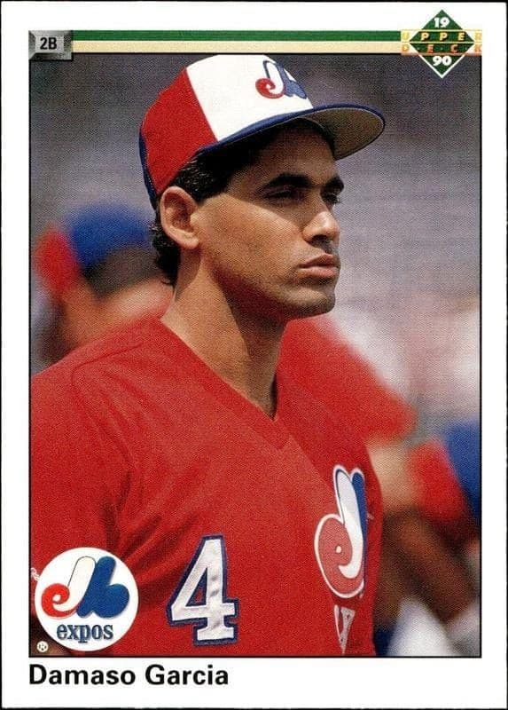 1990 Upper-Deck Damaso Garcia #649 trading card