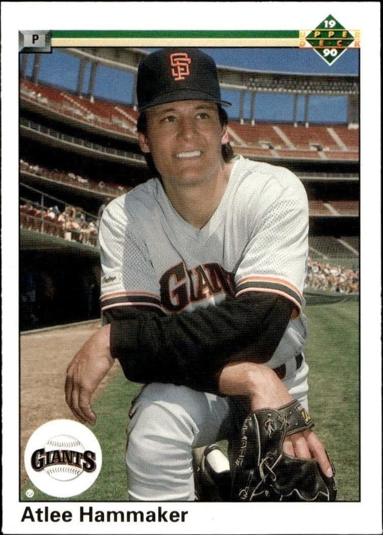 1990 Upper-Deck Atlee Hammaker #620 trading card
