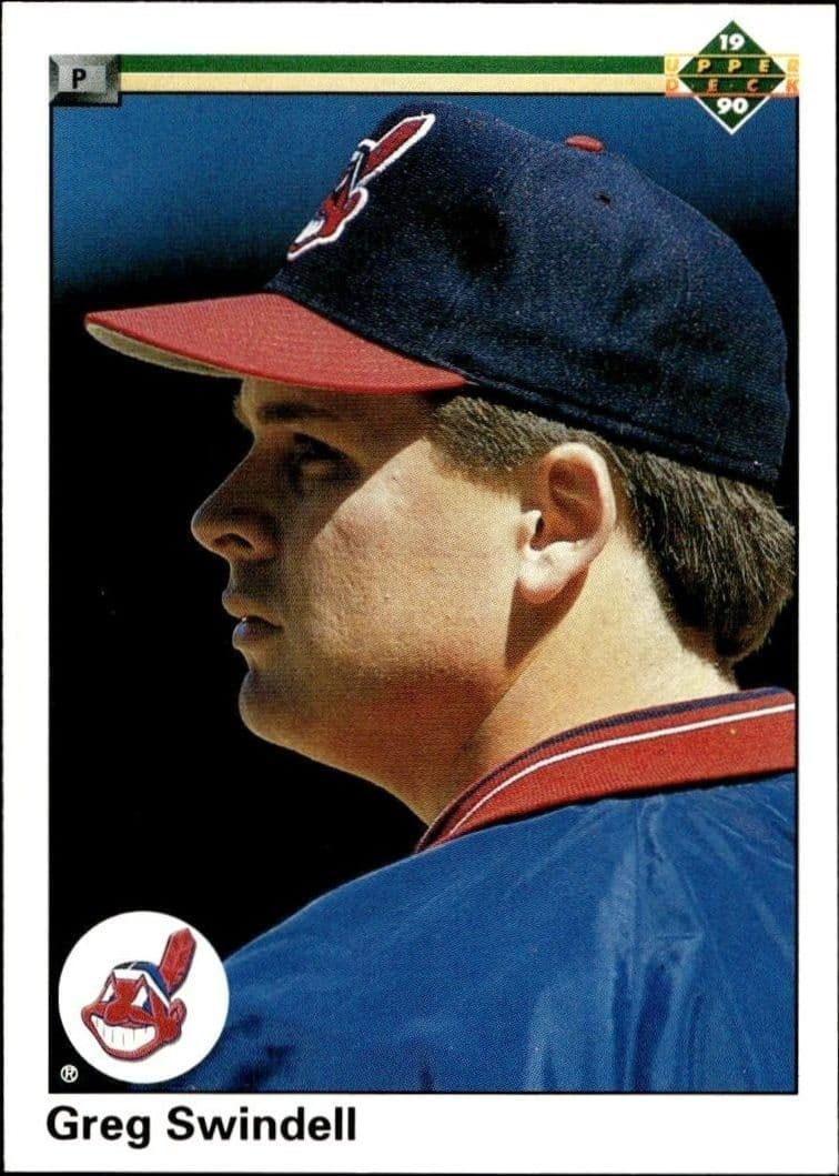 1990 Upper-Deck Greg Swindell #574 trading card