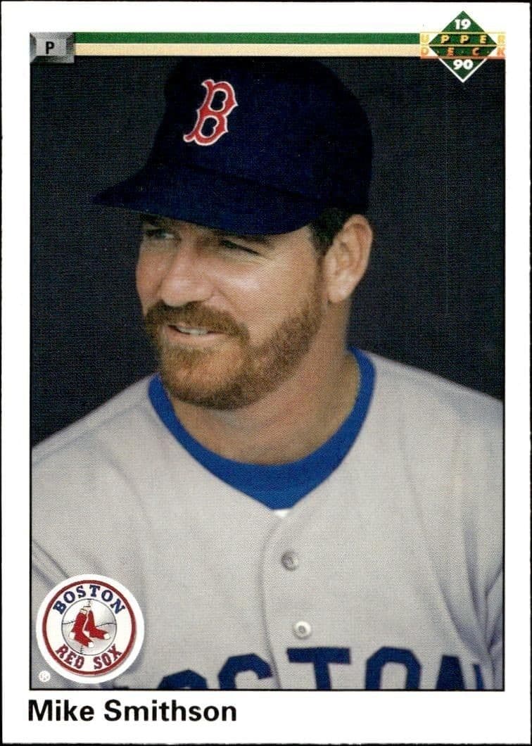 1990 Upper-Deck Mike Smithson #610 trading card