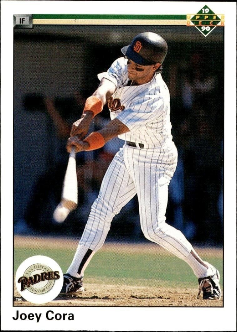 1990 Upper-Deck Joey Cora #601 trading card