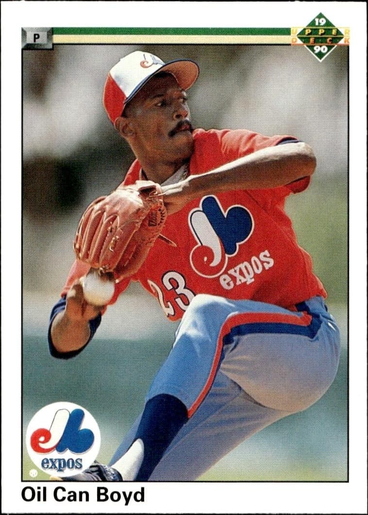 1990 Upper-Deck Oil Can Boyd #749 trading card