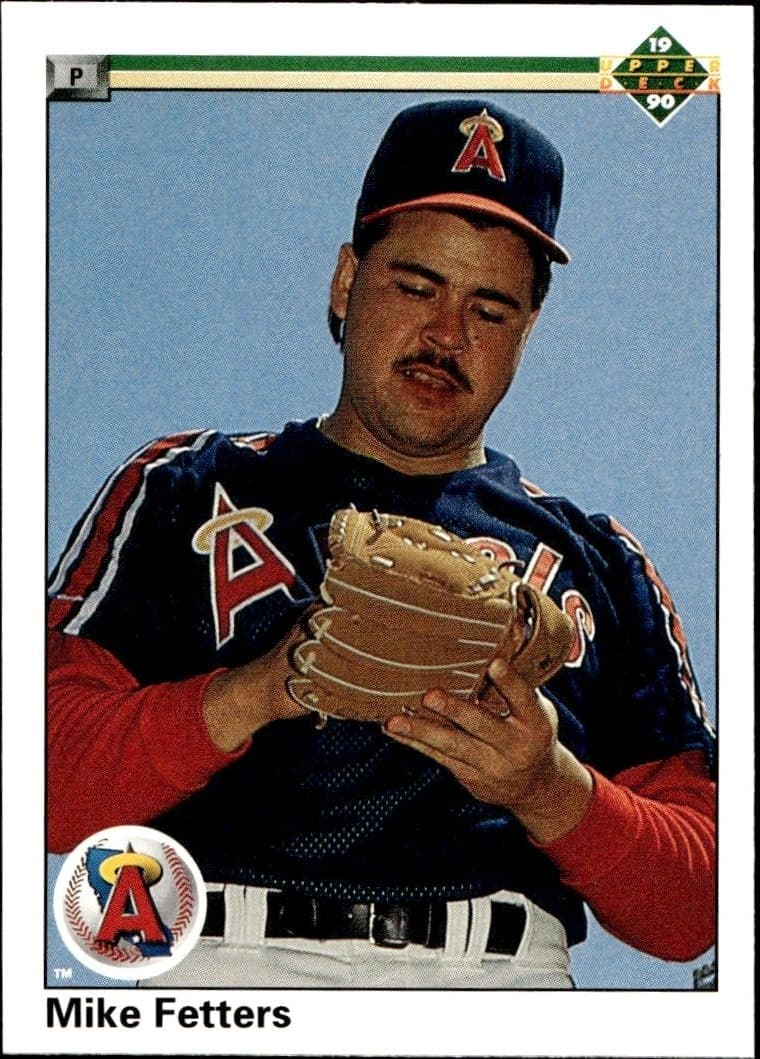 1990 Upper-Deck Mike Fetters #742 trading card