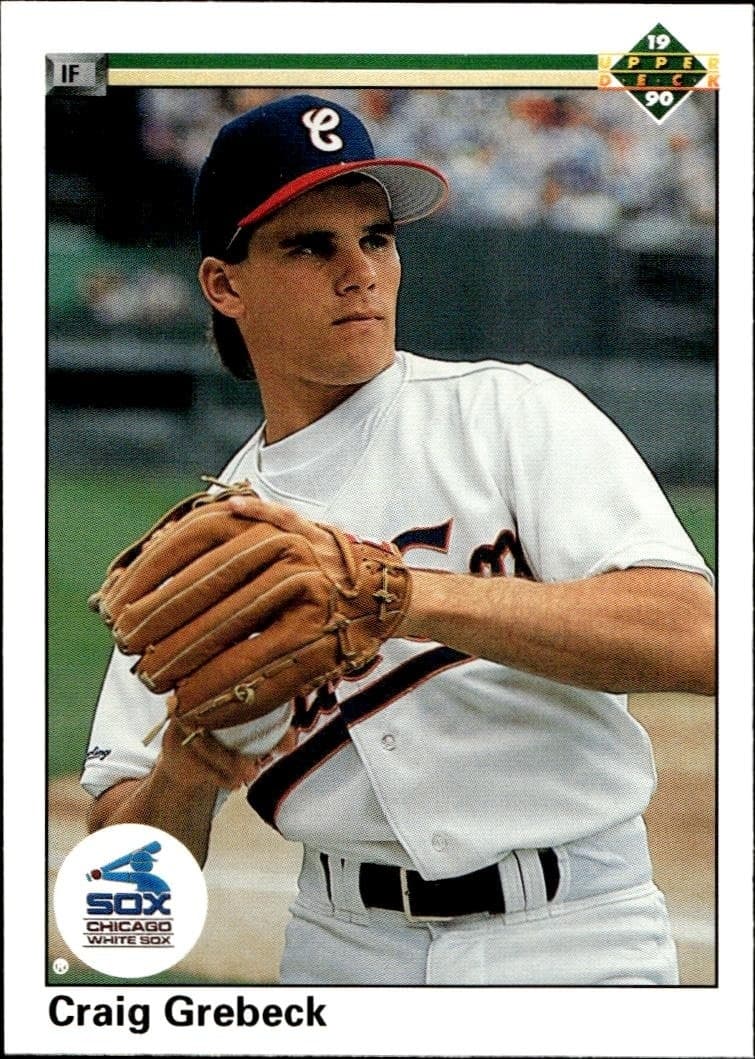 1990 Upper-Deck Craig Grebeck #721 trading card