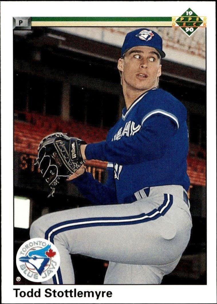 1990 Upper-Deck Todd Stottlemyre #692 trading card