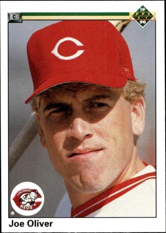 1990 Upper-Deck Joe Oliver #568 trading card