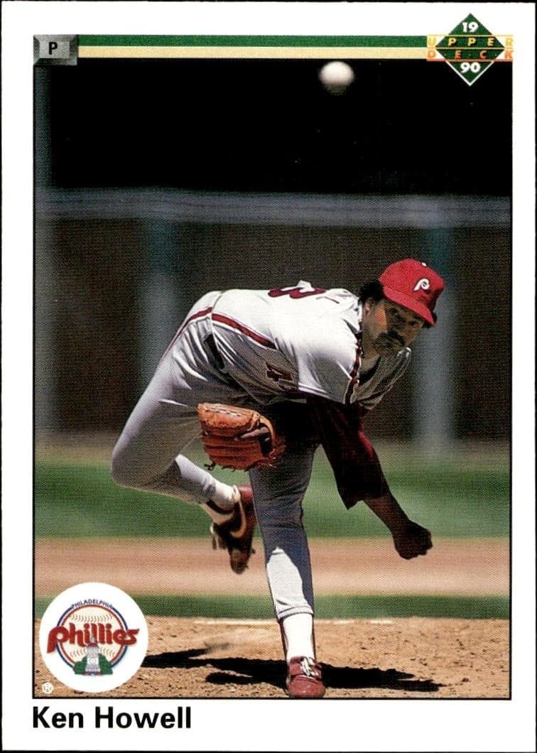 1990 Upper-Deck Ken Howell #559 trading card