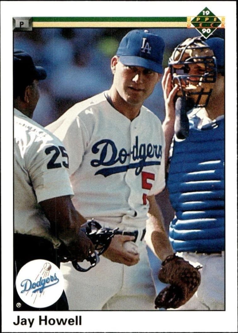 1990 Upper-Deck Jay Howell #508 trading card