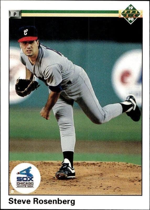 1990 Upper-Deck Steve Rosenberg #522 trading card
