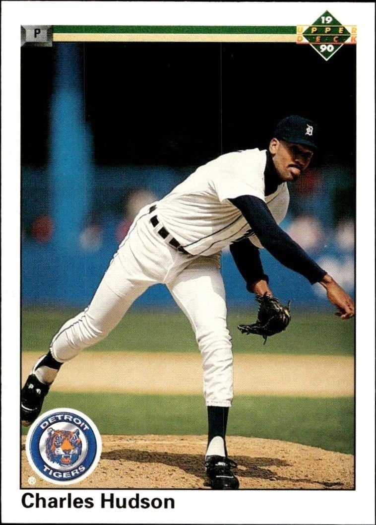 1990 Upper-Deck Charles Hudson #520 trading card