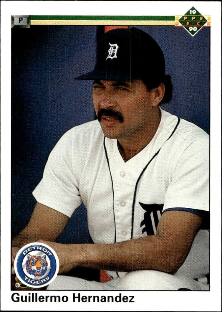 1990 Upper-Deck Guillermo Hernandez #518 trading card