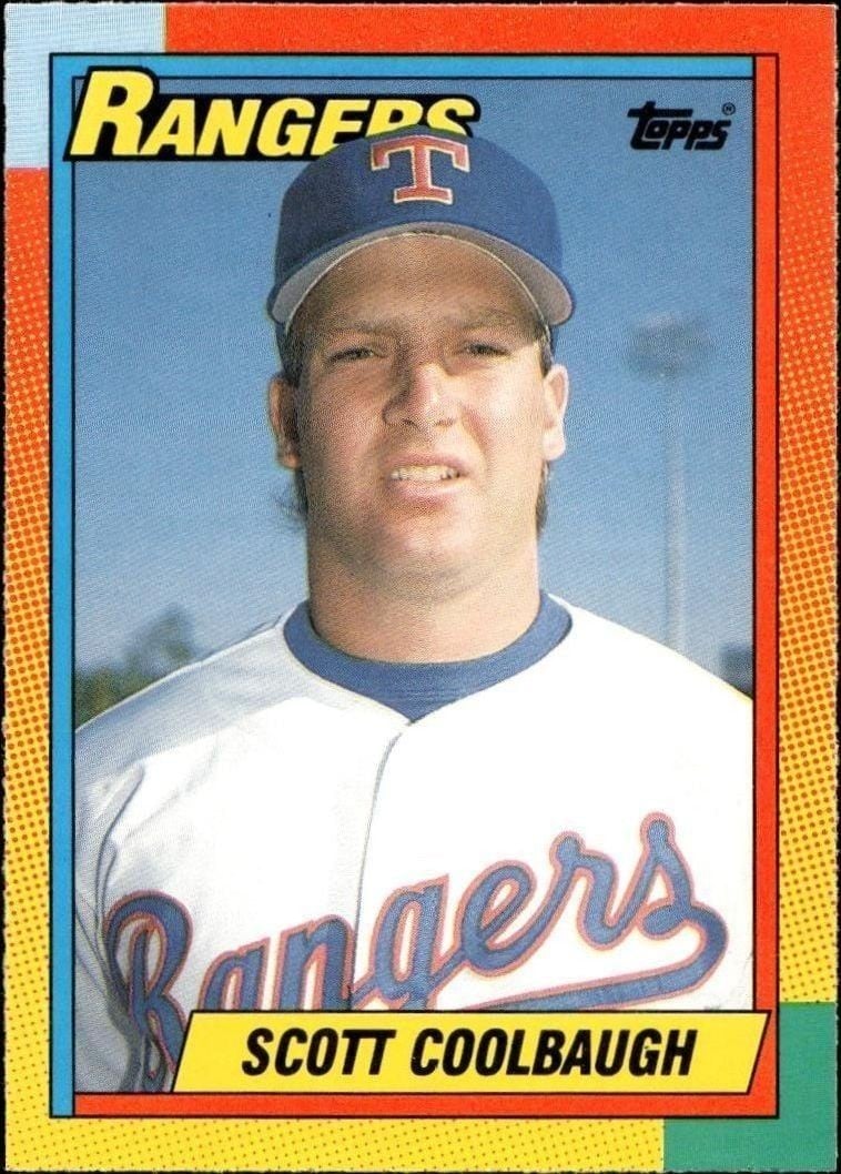 1990 Topps Traded Scott Coolbaugh #22T trading card