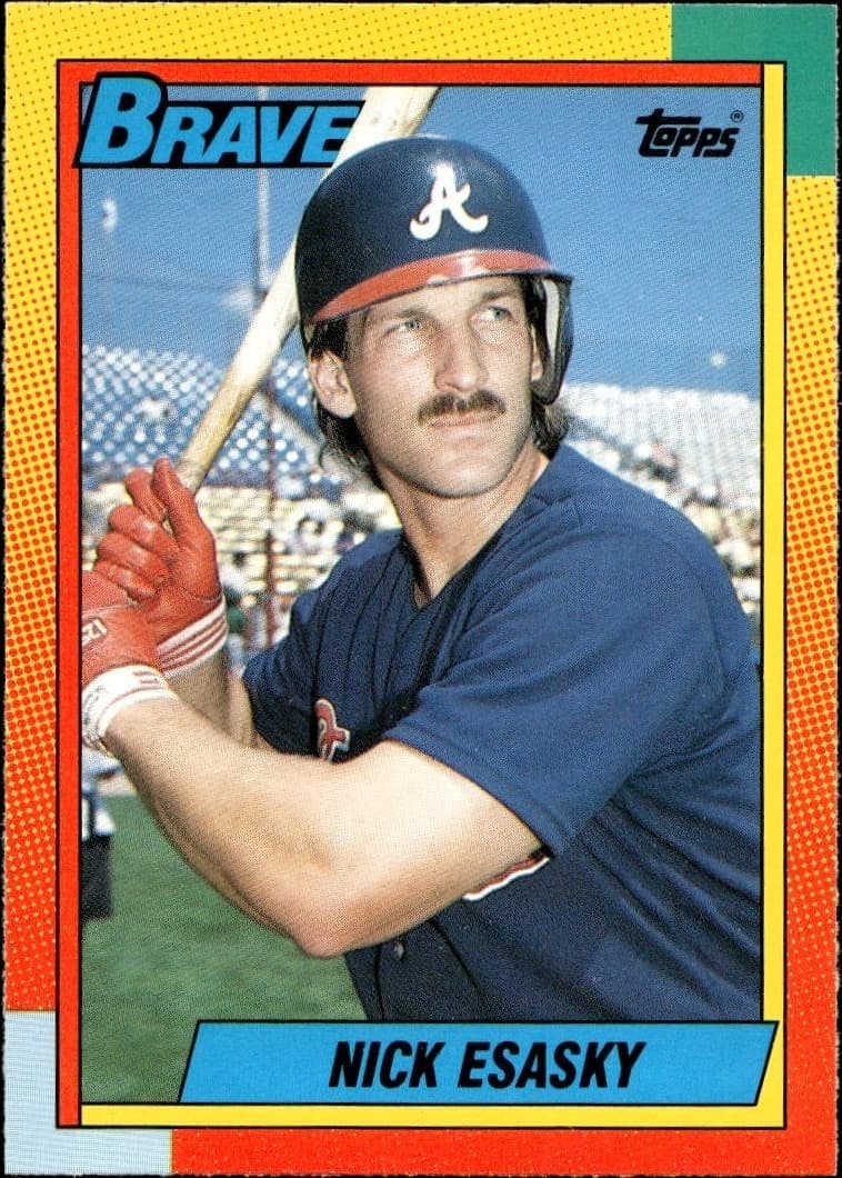 1990 Topps Traded Nick Esasky #30T trading card