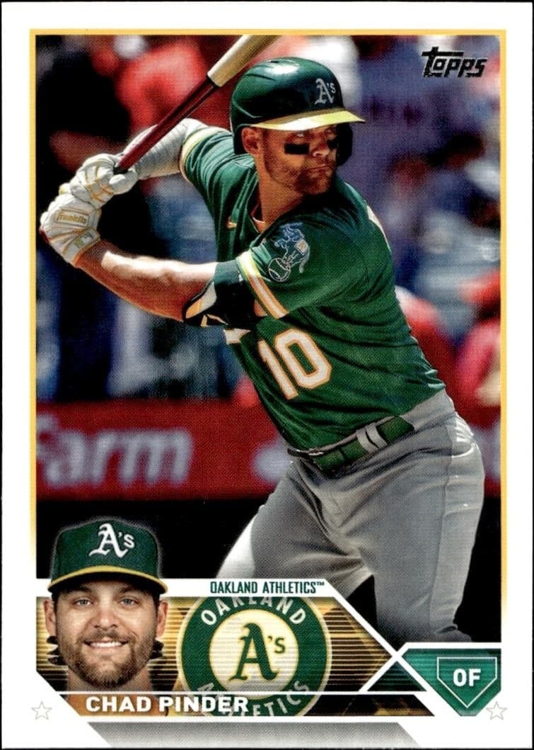 2023 Topps Series 2 Chad Pinder #522 trading card