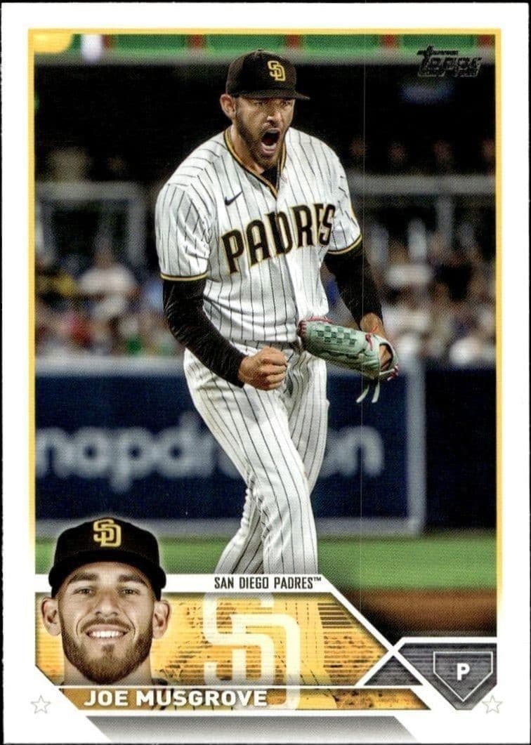 2023 Topps Series 2 Joe Musgrove #496 trading card