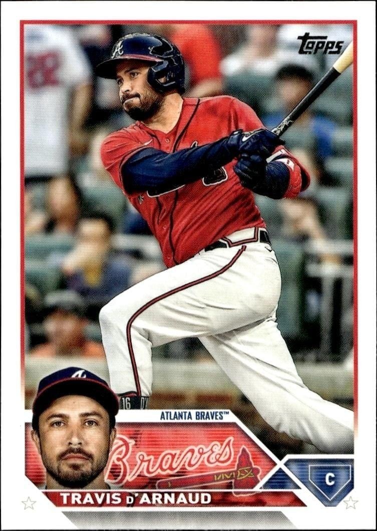 2023 Topps Series 2 Travis d'Arnaud #483 trading card