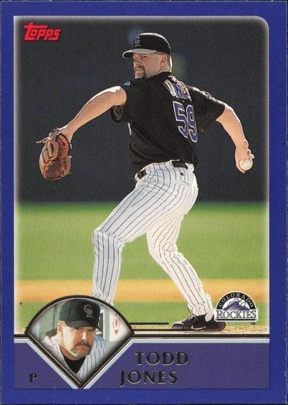 2003 Topps Series 1 Todd Jones #213 trading card