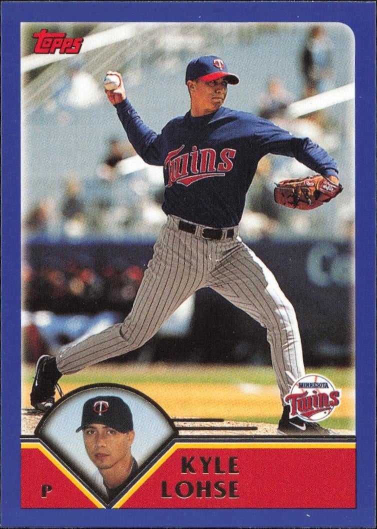 2003 Topps Series 1 Kyle Lohse #206 trading card