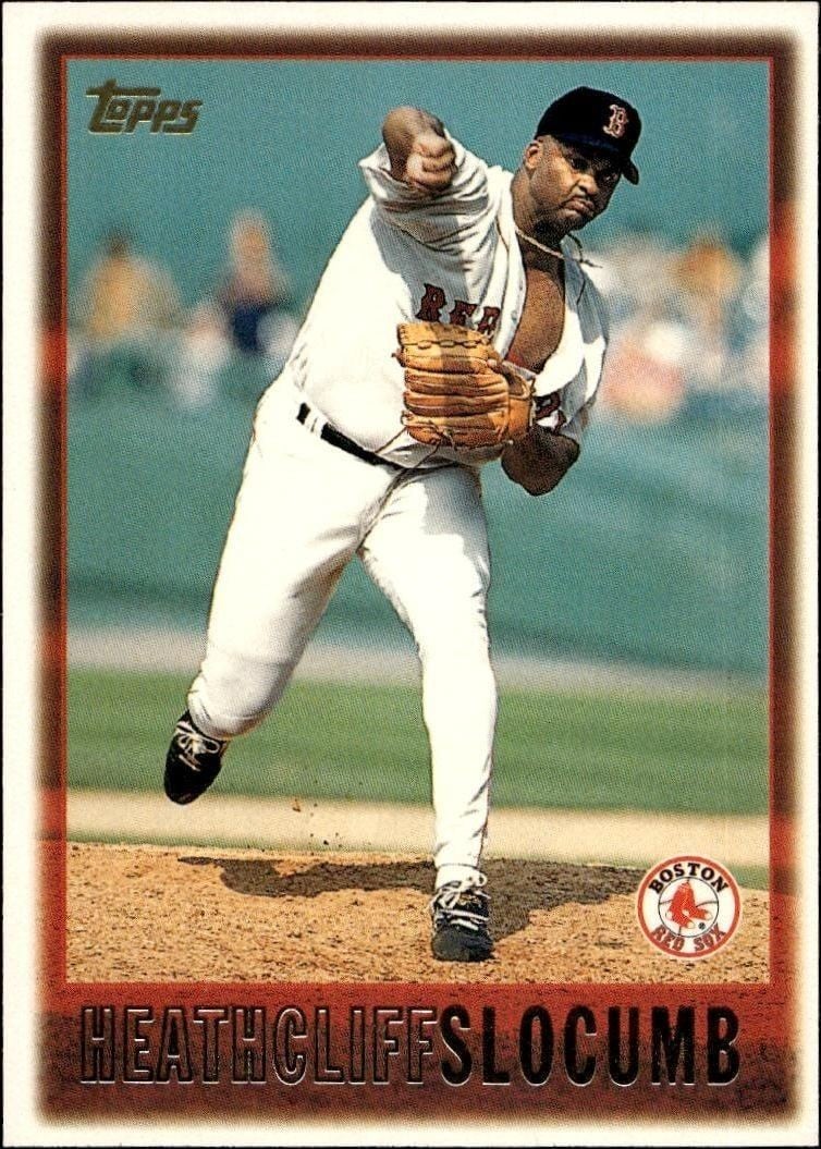 1997 Topps Series 2 Heathcliff Slocumb #379 trading card