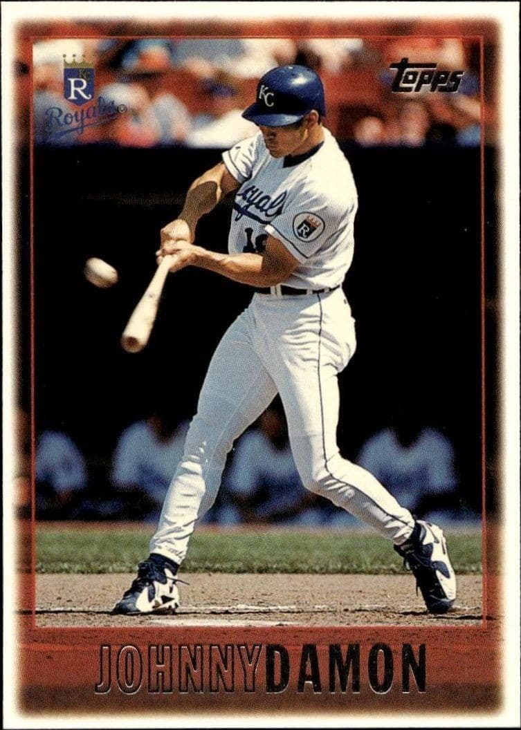 1997 Topps Series 1 Johnny Damon #196 trading card