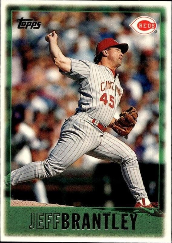 Jeff Brantley 1997 Topps #188 Baseball Trading Card - Front 1997 Topps Jeff Brantley #188 baseball trading card front