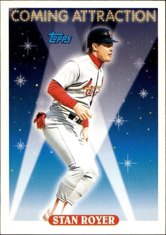 1993 Topps Series 2 Stan Royer #820 trading card