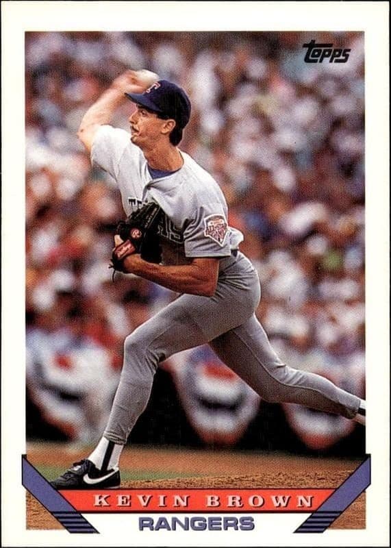 1993 Topps Series 2 Kevin Brown #785 trading card