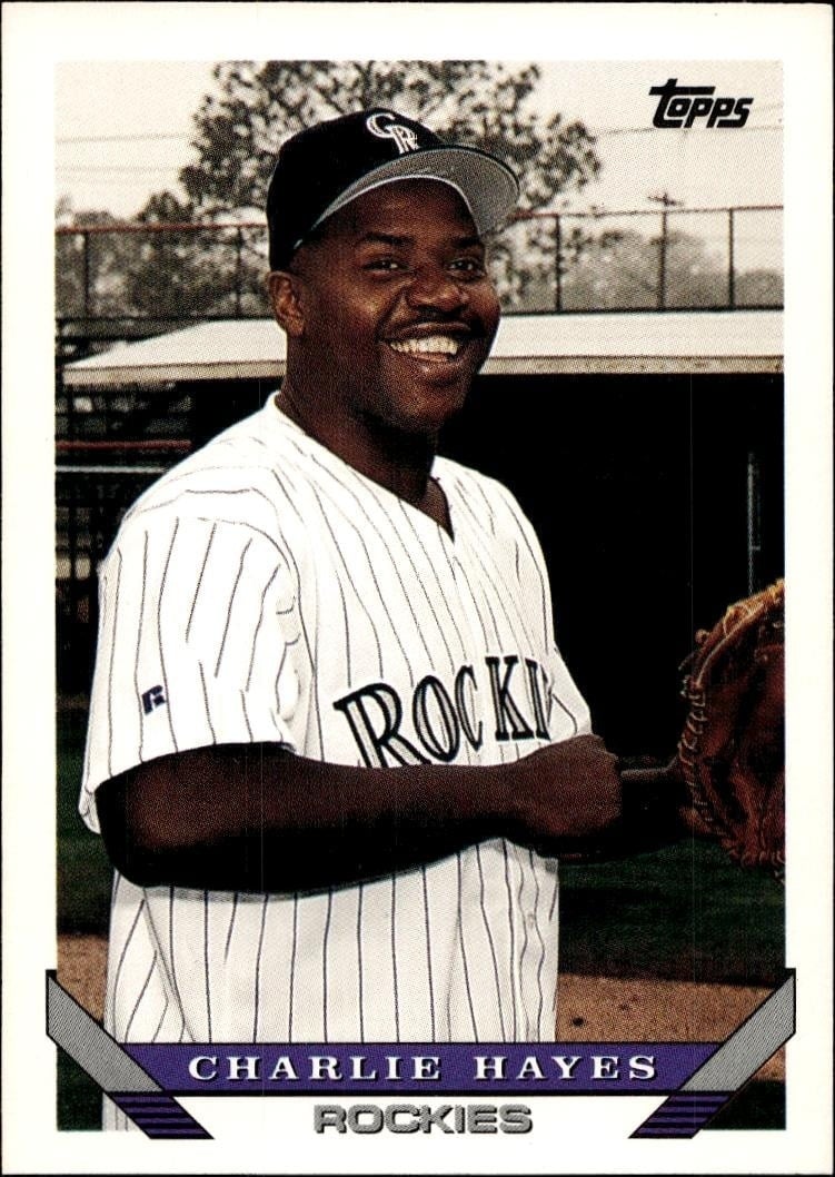 1993 Topps Series 2 Charlie Hayes #759 trading card