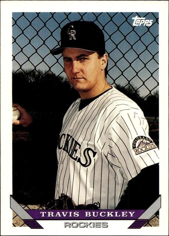 1993 Topps Series 2 Travis Buckley #732 trading card