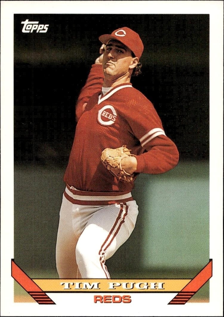 1993 Topps Series 2 Tim Pugh #702 trading card