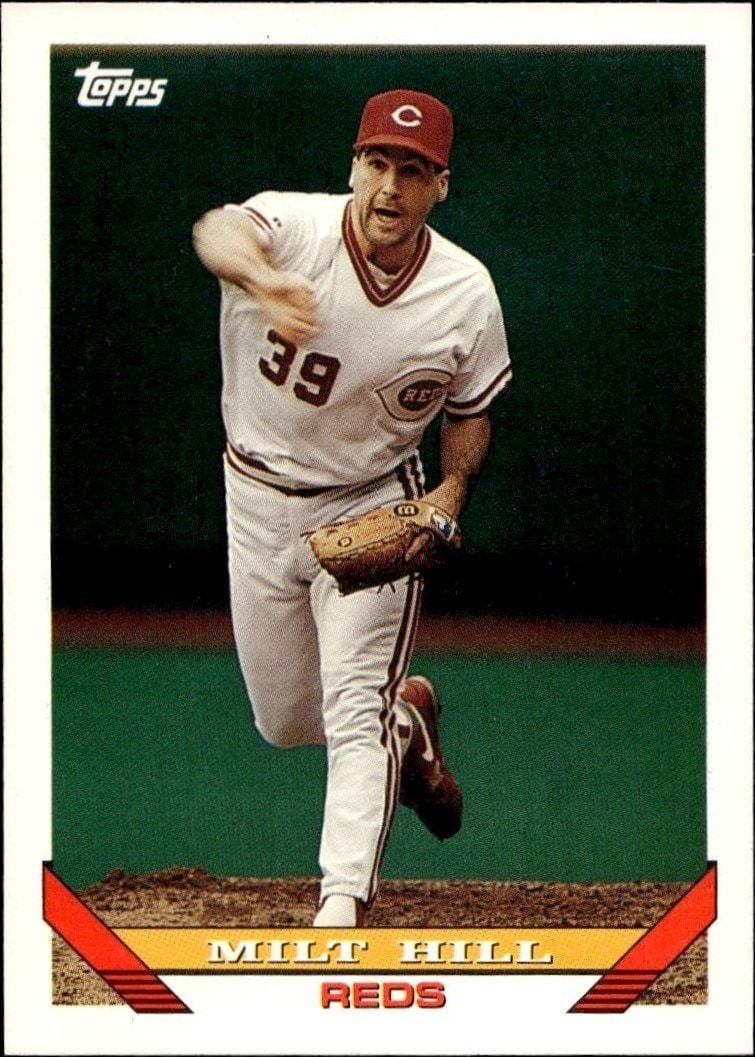 1993 Topps Series 2 Milt Hill #642 trading card