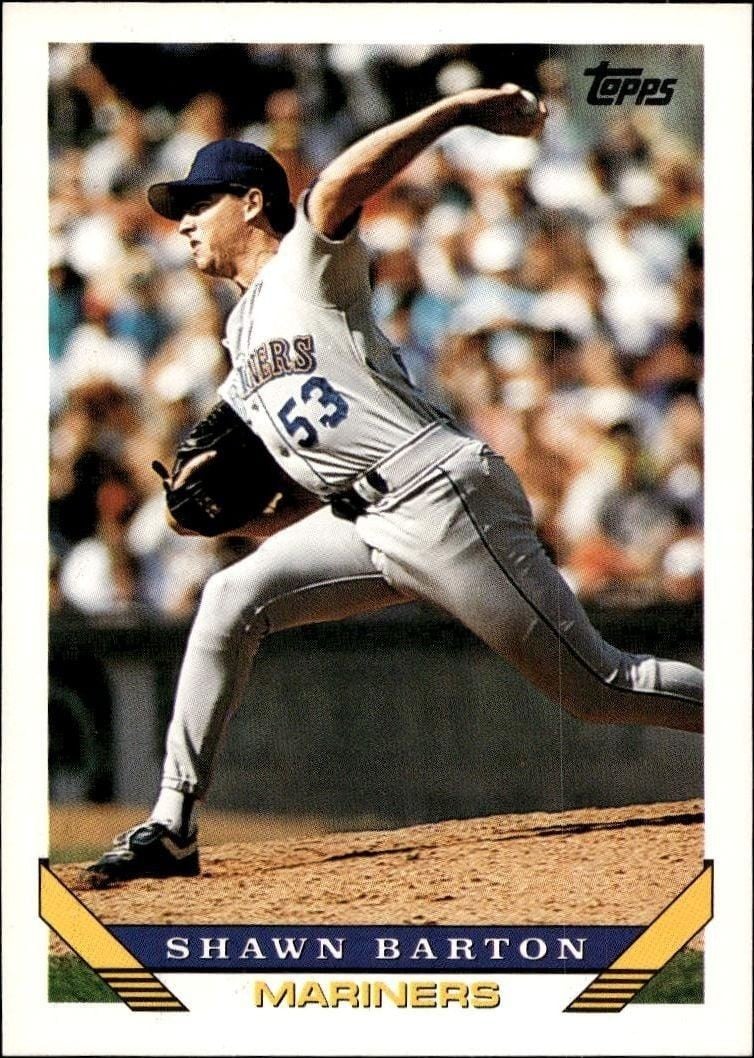 1993 Topps Series 2 Shawn Barton #569 trading card