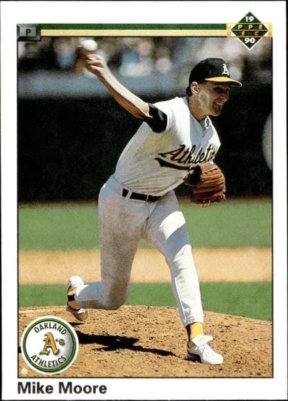 1990 Upper-Deck Mike Moore #275 trading card