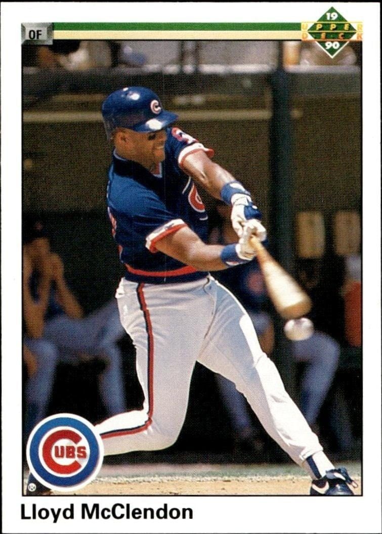 1990 Upper-Deck Lloyd McClendon #398 trading card