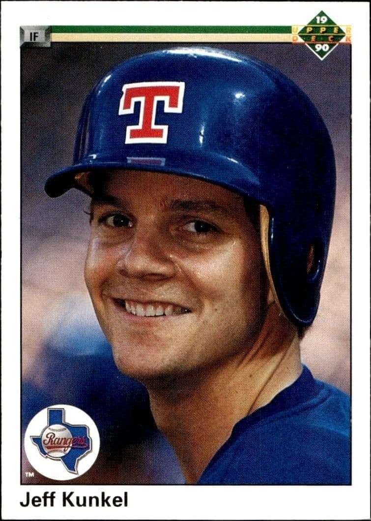 1990 Upper-Deck Jeff Kunkel #394 trading card