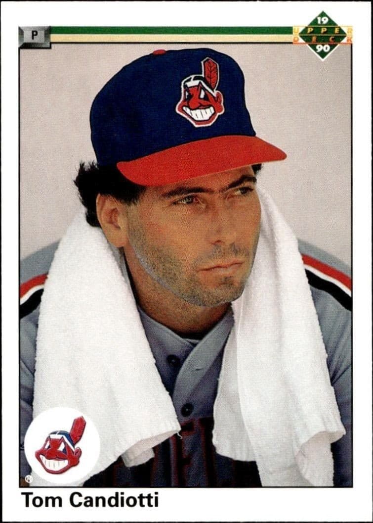 1990 Upper-Deck Tom Candiotti #388 trading card