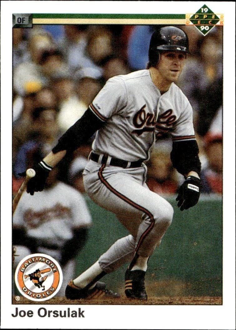 1990 Upper-Deck Joe Orsulak #270 trading card
