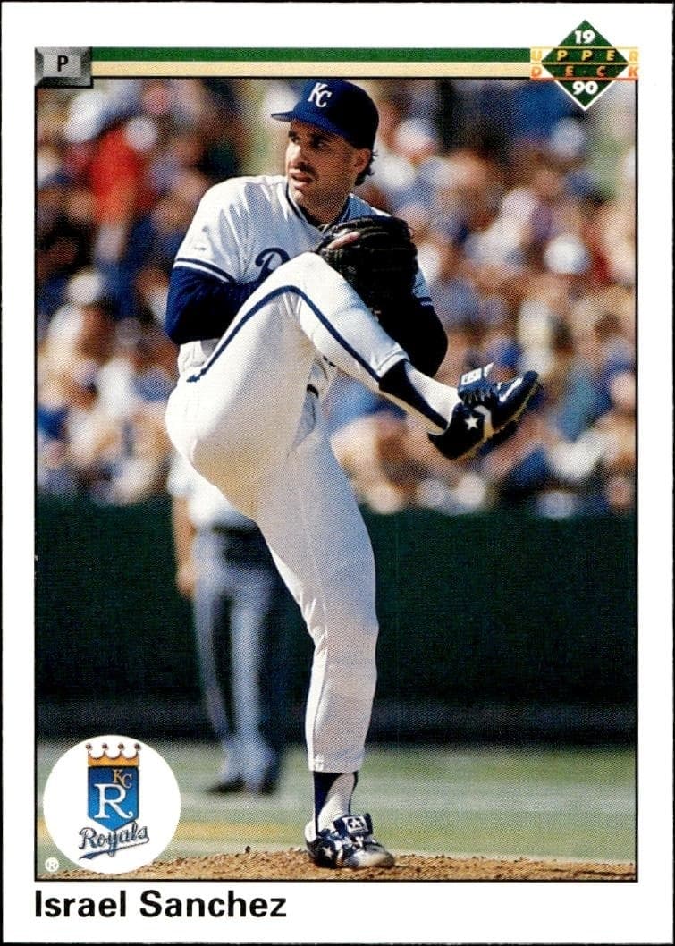 1990 Upper-Deck Israel Sanchez #384 trading card