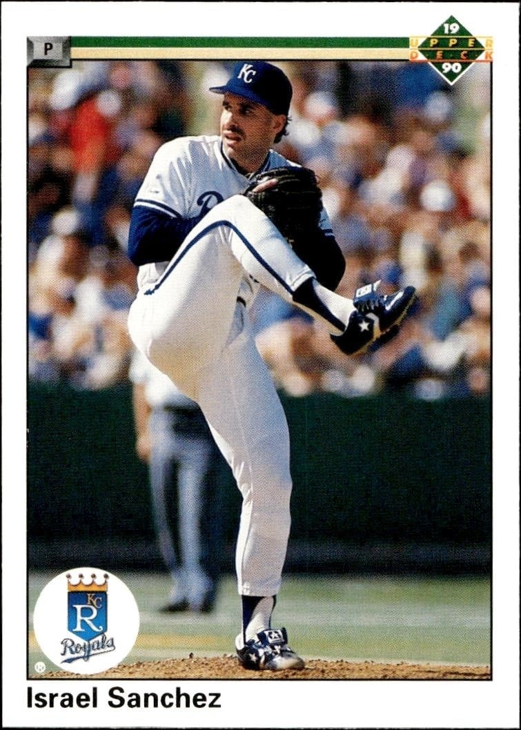 1990 Upper-Deck Israel Sanchez #384 trading card