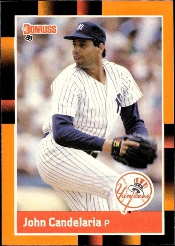 John Candelaria 1988 Donruss Baseball's Best #20 Baseball Trading Card - Front 1988 Donruss Baseball's Best John Candelaria #20 baseball trading card front