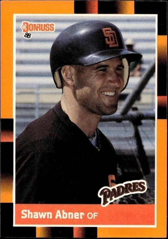 1988 Donruss Baseball's Best Shawn Abner #21 trading card
