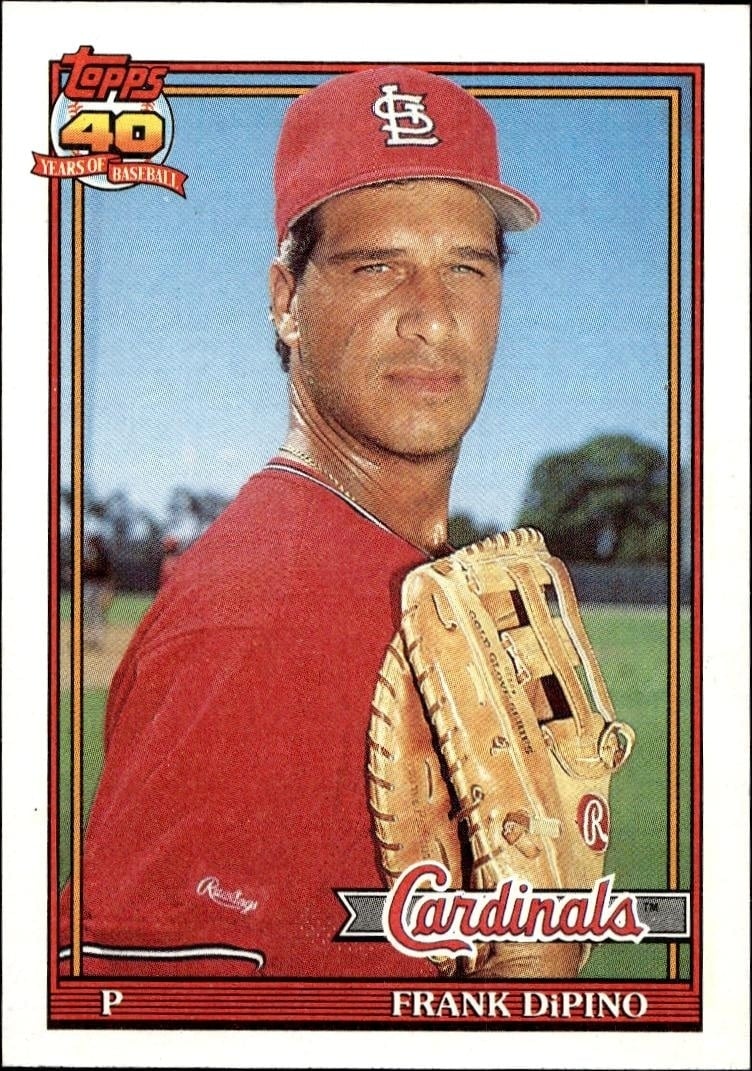 1991 Topps Series 1 Frank DiPino #112 trading card