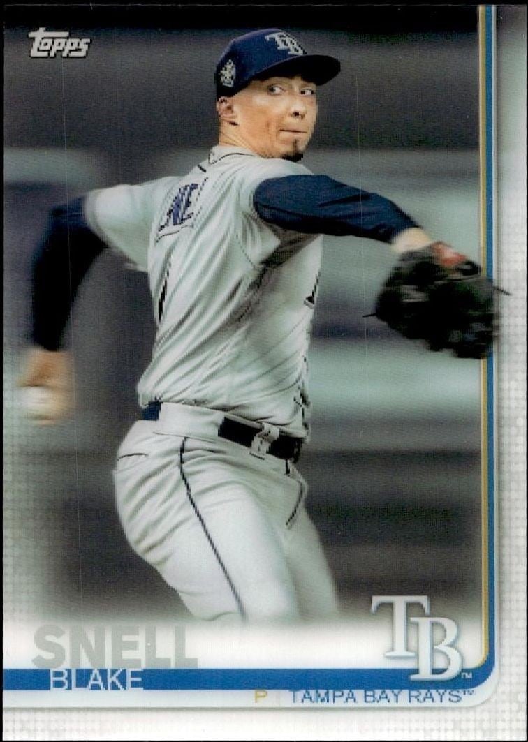 Blake Snell 2019 Topps On Demand 3d #130 Baseball Trading Card - Front 2019 Topps On Demand 3d Blake Snell #130 baseball trading card front