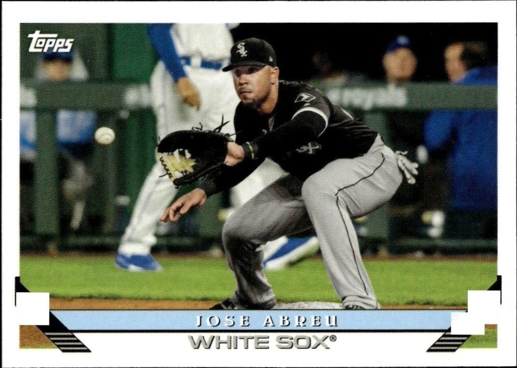 Jose Abreu 2019 Topps Archives #271 Baseball Trading Card - Front 2019 Topps Archives Jose Abreu #271 baseball trading card front