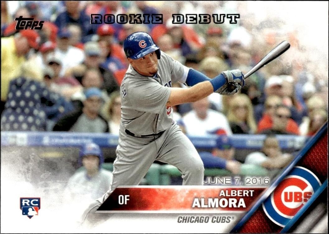 2016 Topps Update Albert Almora #US139 trading card