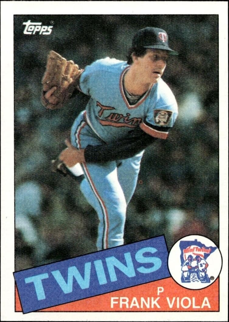 1985 Topps Frank Viola #266 trading card