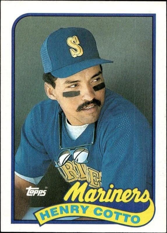 1989 Topps Henry Cotto #468 trading card